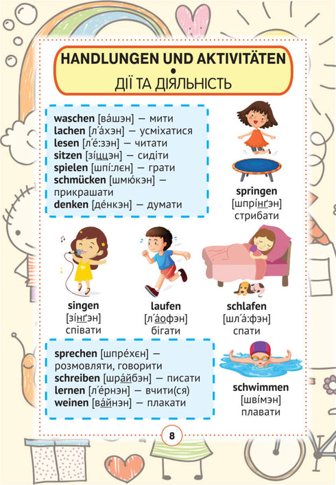 Німецько-український візуальний словник